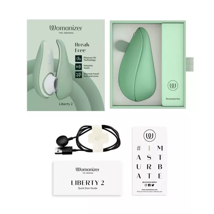 Sūkāšanas vibrators WOMANIZER Liberty 2 Photo 7