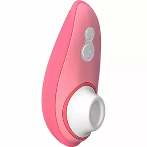 Clitoral stimulator WOMANIZER Liberty 2 — compact suction device, pink