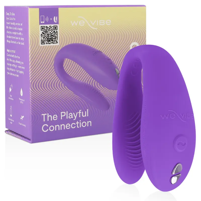 Valkājams dubultais stimulators We‑Vibe Sync GO Photo 7