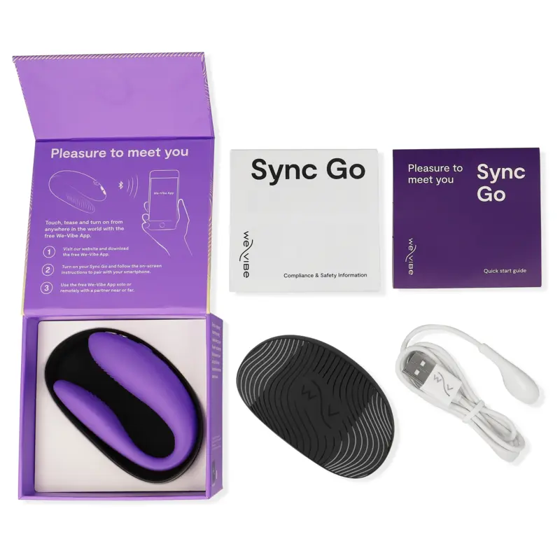 Valkājams dubultais stimulators We‑Vibe Sync GO Photo 12