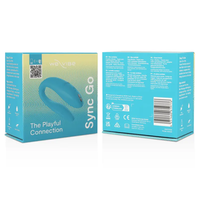 WE‑VIBE SYNC GO dubultais stimulators‑vibrators Photo 12