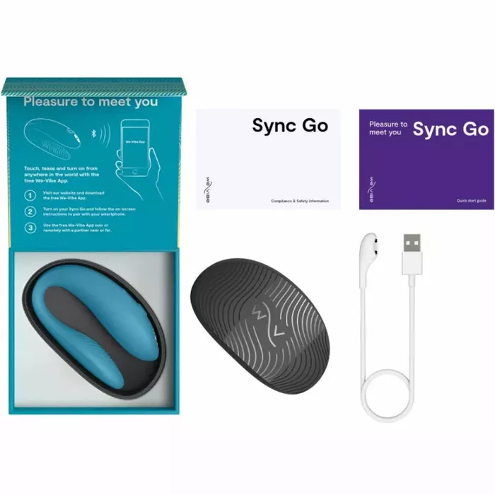 WE‑VIBE SYNC GO двойной стимулятор‑вибратор Photo 4