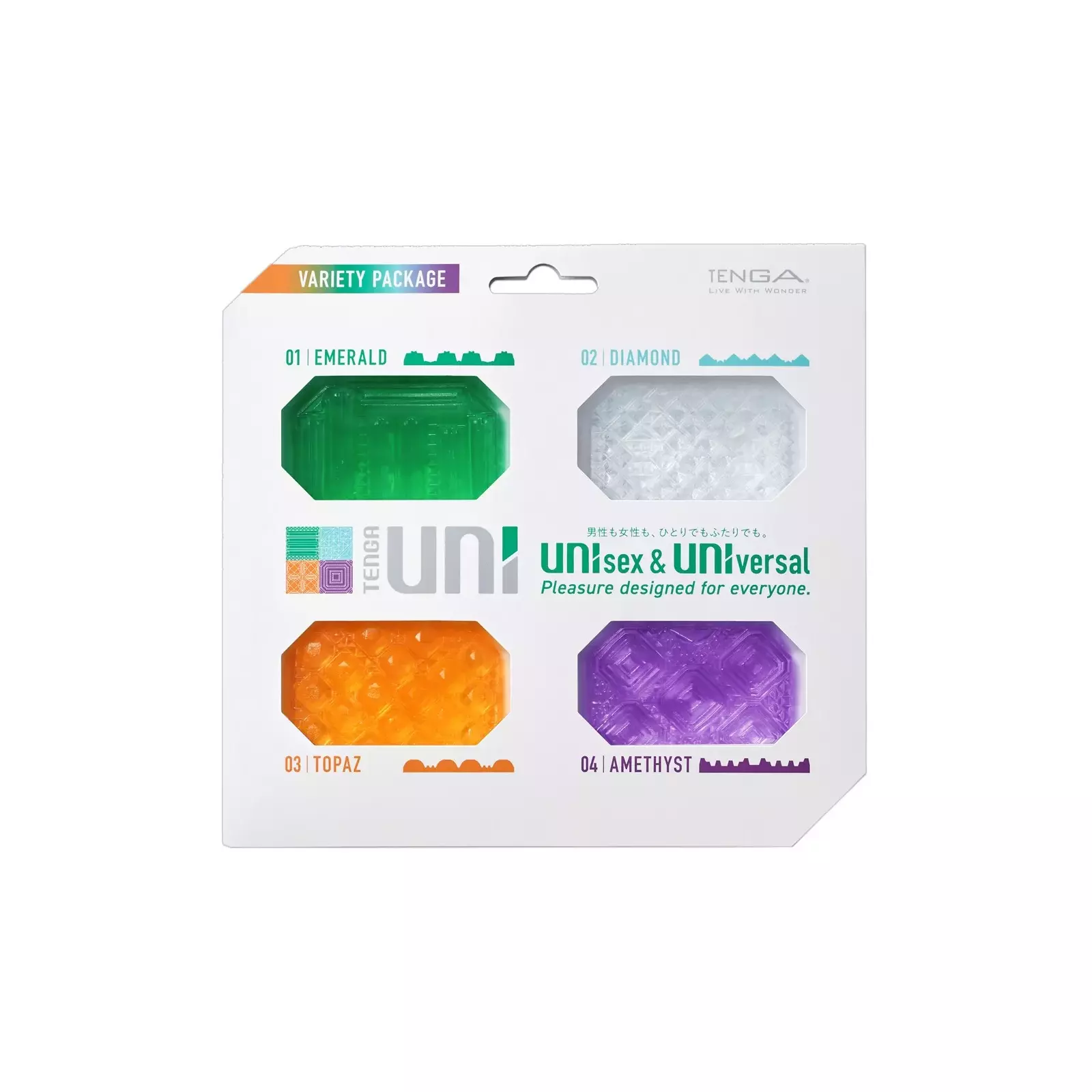 Masturbator Tenga Uni Variety Pack Photo 1