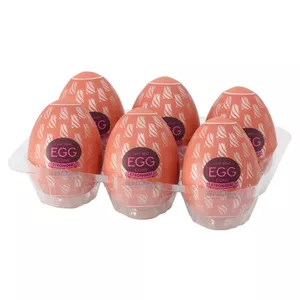 Masturbator Tenga Egg Cone HB 6pcs Silicone White