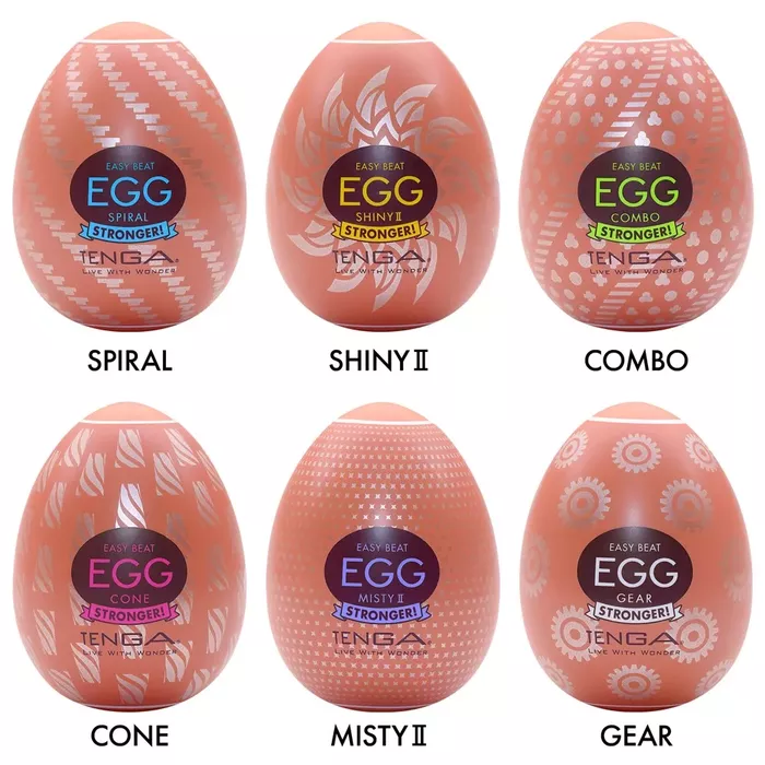 Tenga Egg HB Package II 6pcs masturbators Photo 3