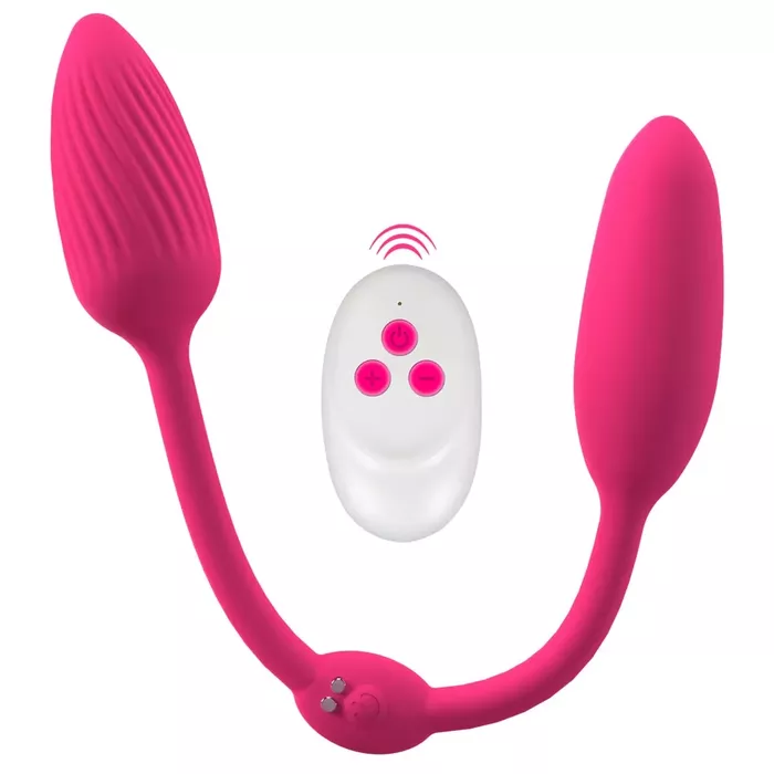 Ben Wa bumbi Sweet Smile RC Double Pleasure — 2 vibrējošas patronas Photo 2