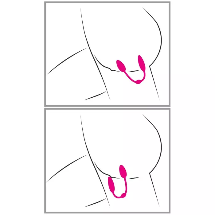 Ben Wa bumbi Sweet Smile RC Double Pleasure — 2 vibrējošas patronas Photo 15