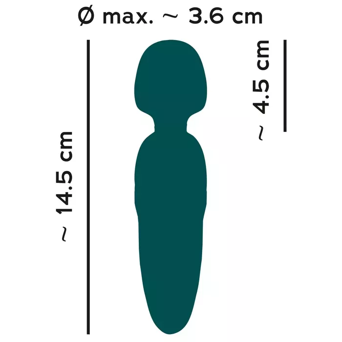 You2Toys Small Wand rokas masieris — 14,5 cm Photo 11