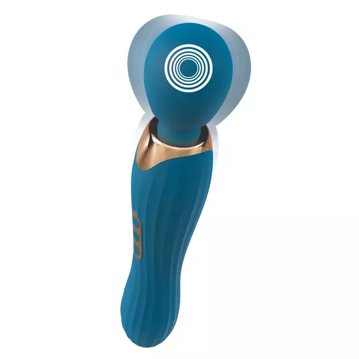 You2Toys Big Wand blue — rokas elektriskais vibrators Photo 11