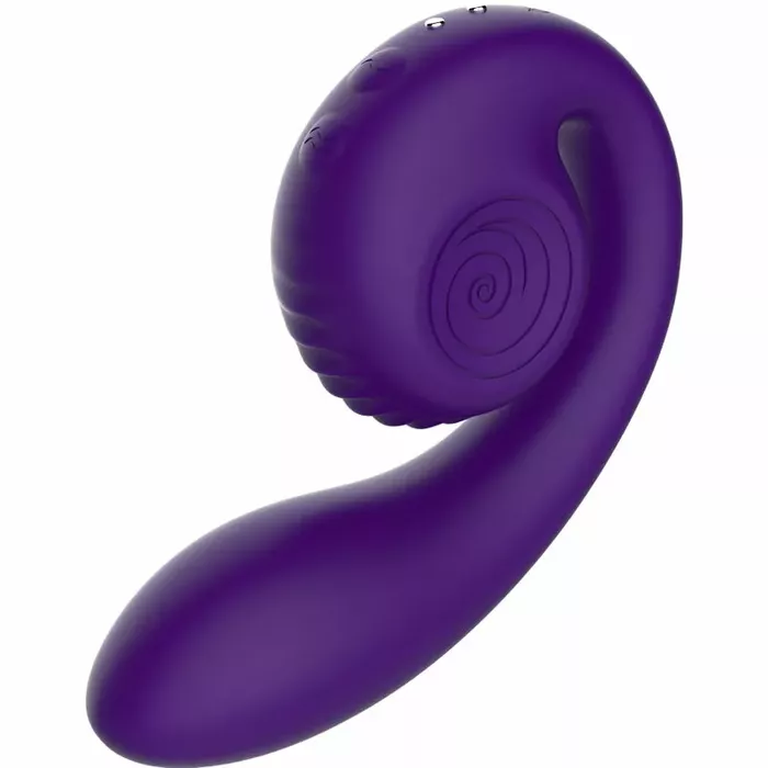 Divkāršs stimulators-vibrators Snail Vibe Gizi Photo 2