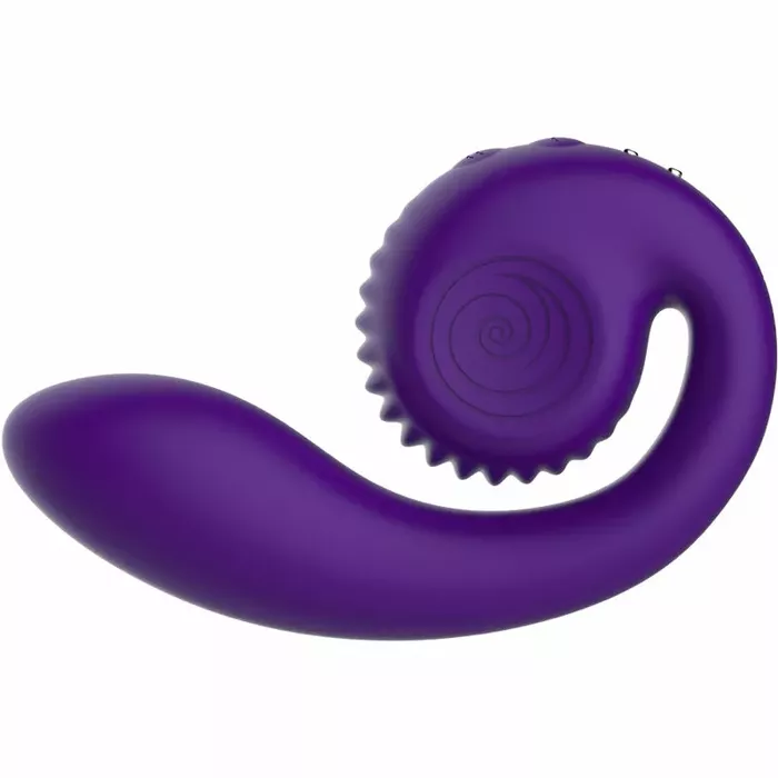 Divkāršs stimulators-vibrators Snail Vibe Gizi Photo 3