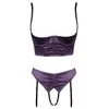 Cottelli Collection 1/4 cup purple 85C/L lingerie set Photo 5