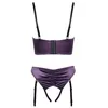 Cottelli Collection 1/4 cup purple 85C/L lingerie set Photo 6