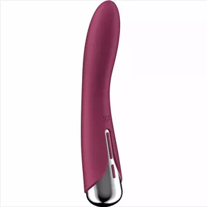 SATISFYER - SPINNING VIBE 1 G-SPOT ROTATOR VIBRATOR RED