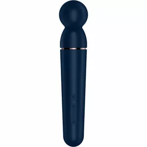Wand vibrator SATISFYER Planet Wand-er — multiple vibration settings, waterproof, ergonomic, blue