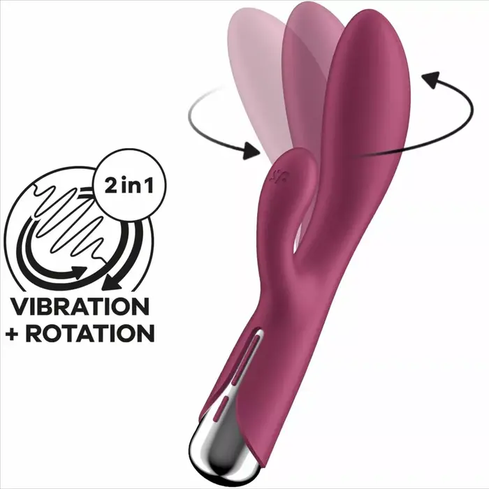 Vibrators SATISFYER Spinning Rabbit 1 Photo 6