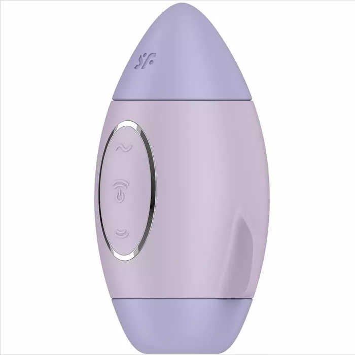 SATISFYER Mission Control Lilac Small двойной импульсный вибратор Photo 2