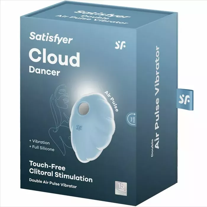 SATISFYER Cloud Dancer Blue — клиторальный стимулятор Photo 6