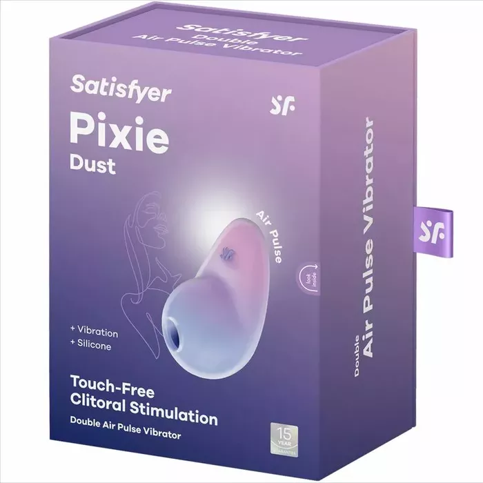 SATISFYER Pixie Dust Lilac — Air Pulse Stimulator Photo 5