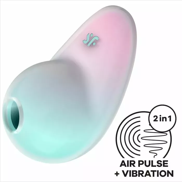 Clitoral air-pulse stimulator SATISFYER Pixie Dust Blue Photo 5