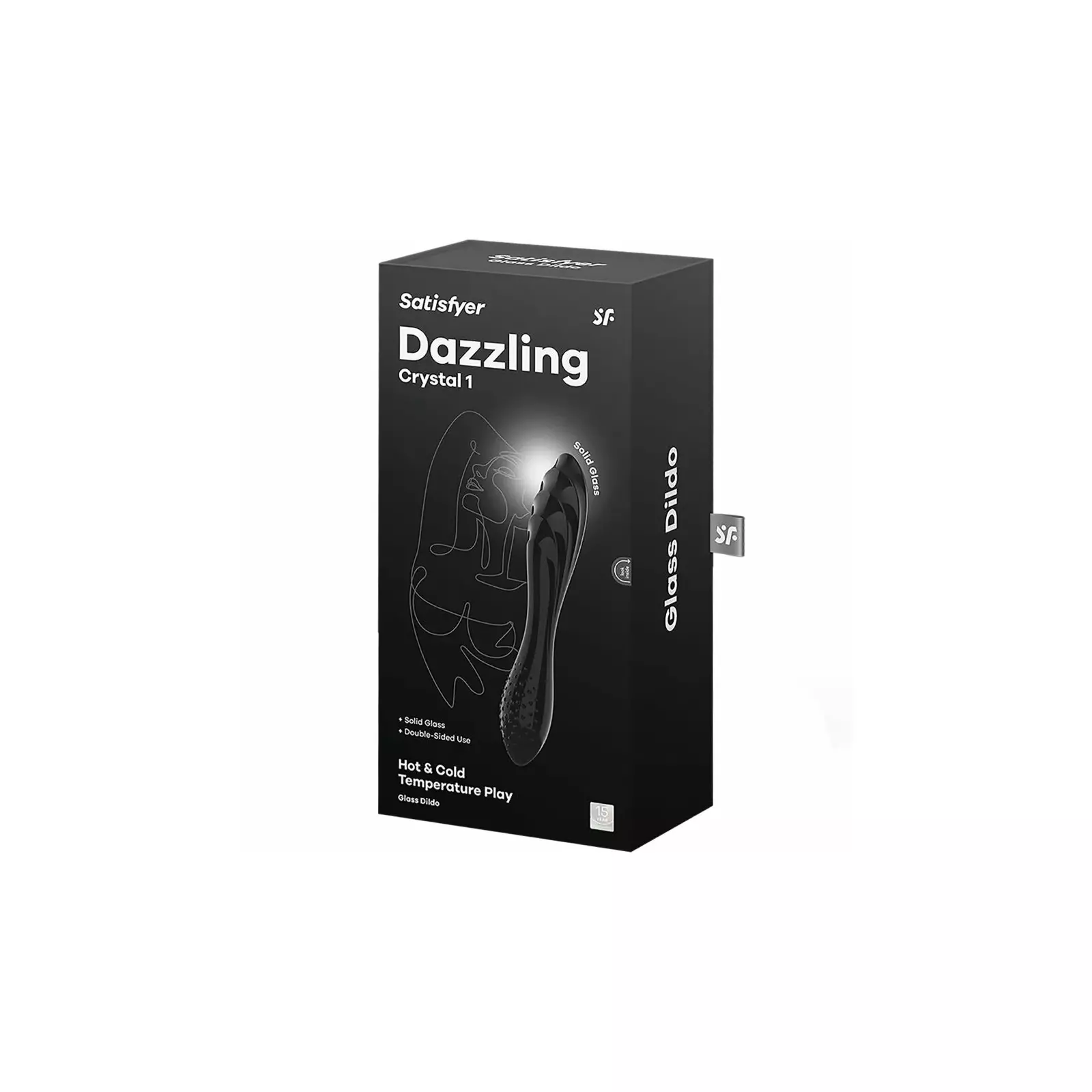 Dildo Satisfyer Dazzling Crystal Black Photo 5