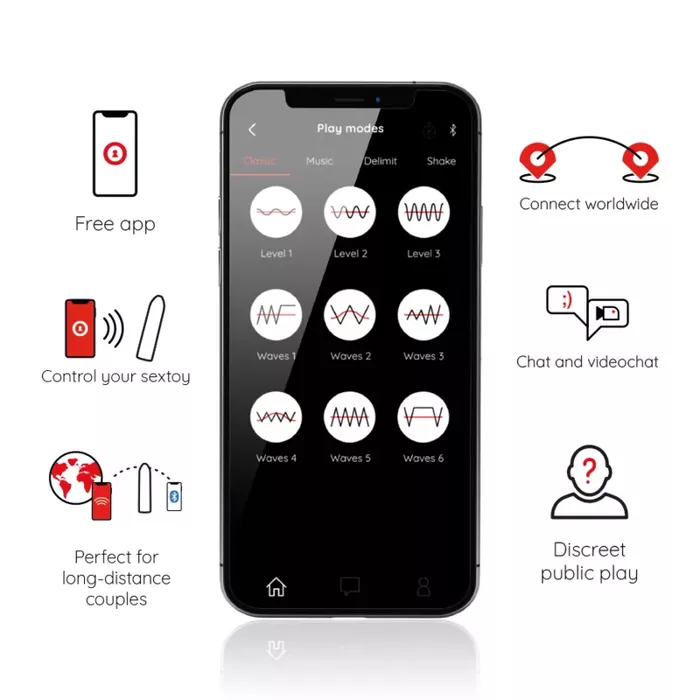Bullet vibrator ONINDER Berlin Bullet — 9 modes, app control Photo 2