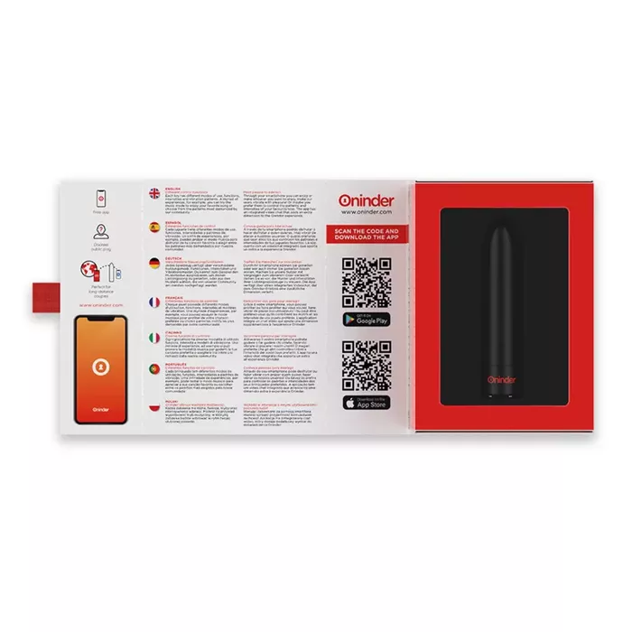 Bullet vibrator ONINDER Berlin Bullet — 9 modes, app control Photo 6