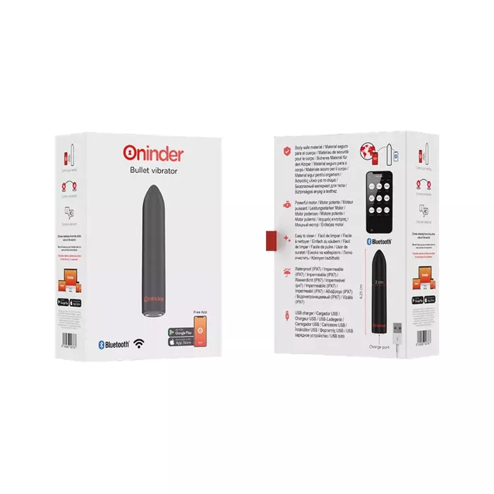 Bullet vibrator ONINDER Berlin Bullet — 9 modes, app control Photo 8