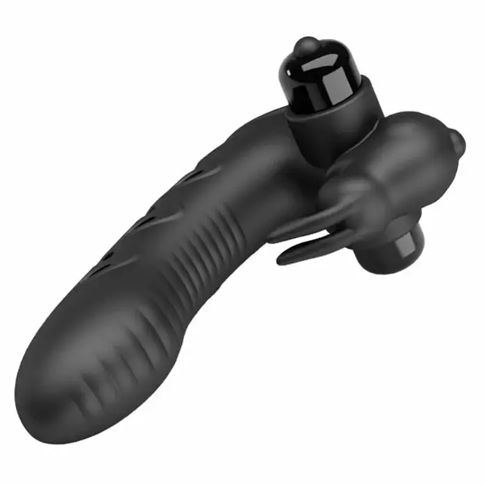 Vibrator finger cover pretty love Vance Black Photo 2