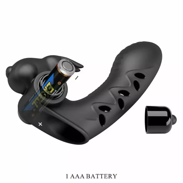Vibrator finger cover pretty love Vance Black Photo 4