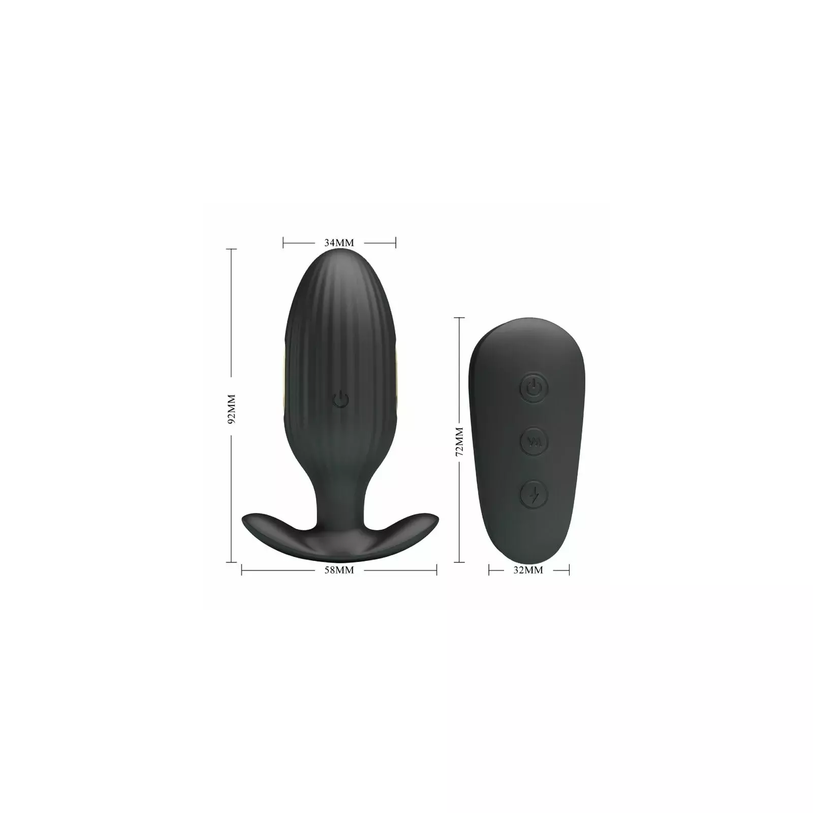 Anālais vibrators Pretty Love Kelly Plug Photo 8