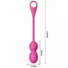 PRETTY LOVE ELVIRA PINK Rechargeable Vibrating Balls Photo 4
