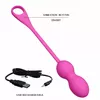PRETTY LOVE ELVIRA PINK Rechargeable Vibrating Balls Photo 5