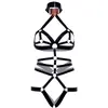 Body harness LEG AVENUE crotchless elastic one-size Photo 11