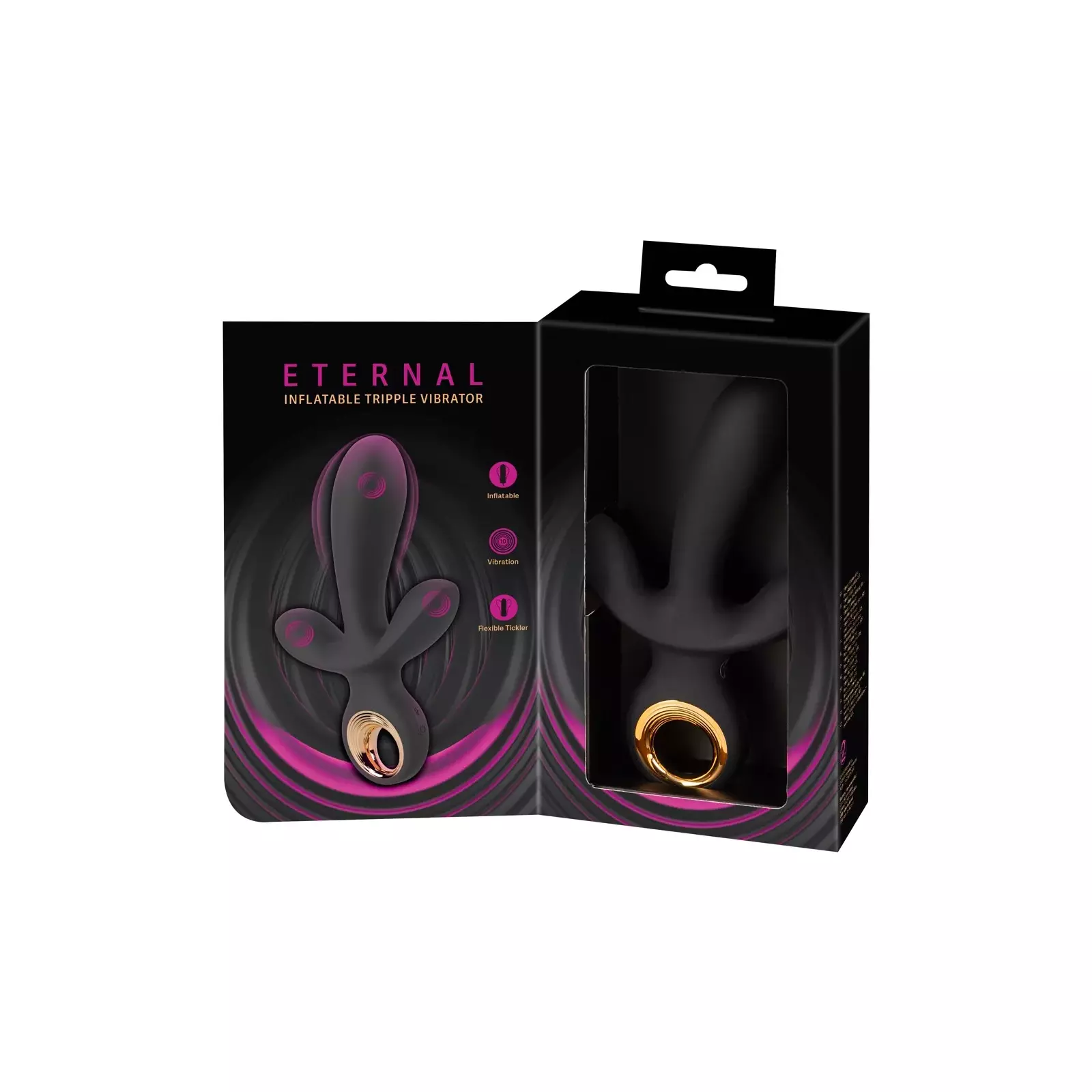 Vibrators Eternal Inflatable Triple Vibrator Photo 11