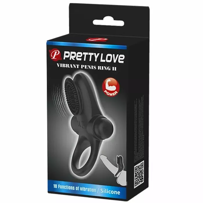 Vibrējošais gredzens pretty love VIBRATOR RING II Photo 9