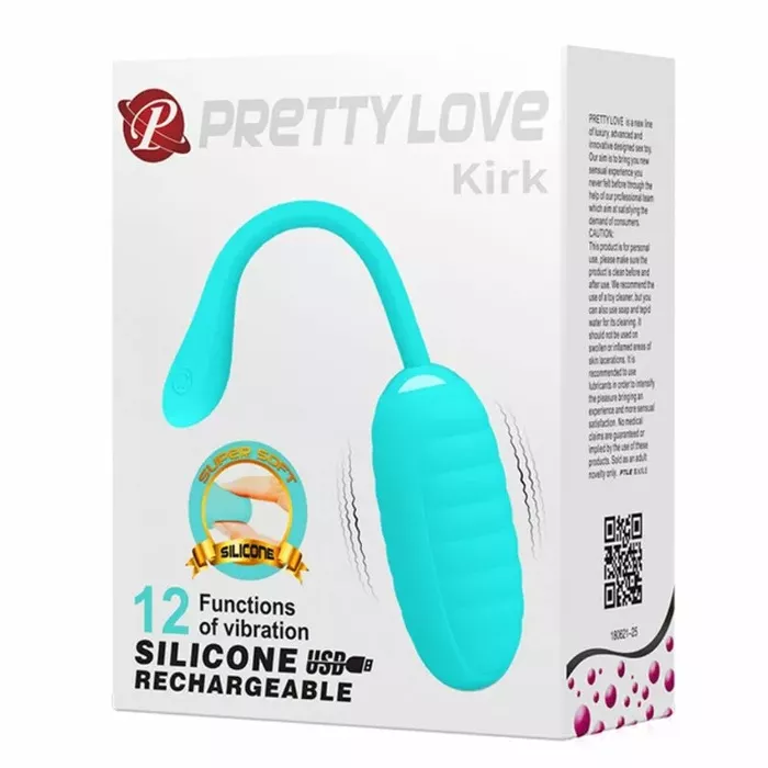 Vibrating egg Pretty Love Kirk — rechargeable compact massager Photo 10