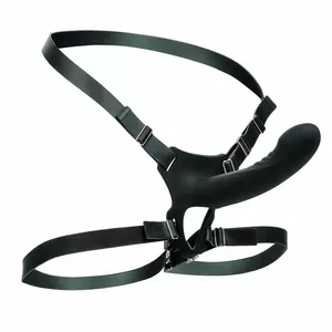 Strap-on harness CalExotics Boundless Rechargeable Multi-Purpose Harness, silicone, adjustable straps, black