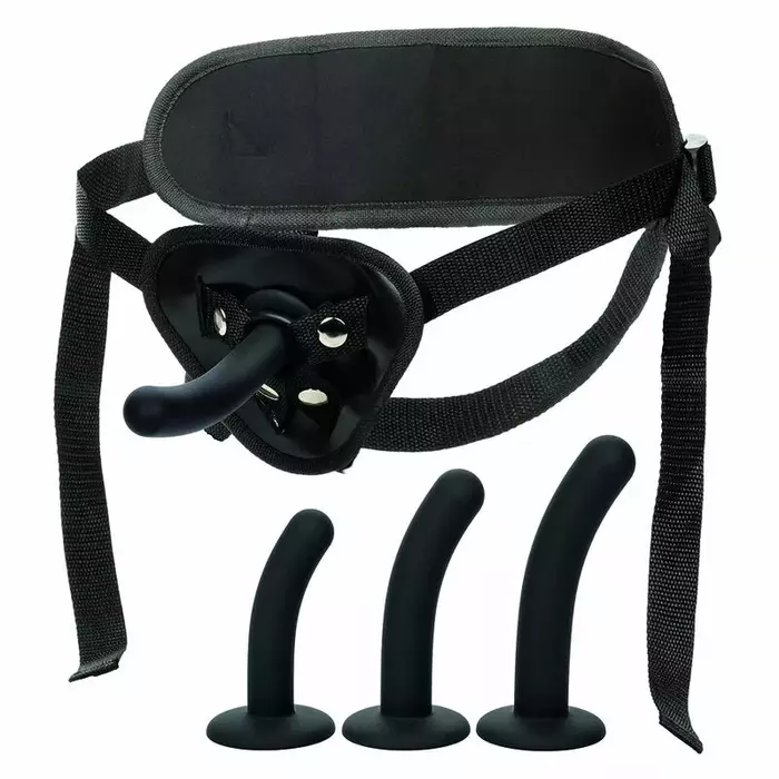 Strap-on CalExotics Boundless Silicone Curve Pegging Kit Photo 2