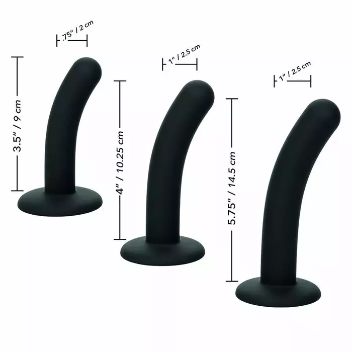 Strap-on CalExotics Boundless Silicone Curve Pegging Kit Photo 11