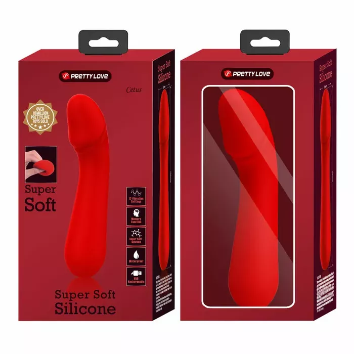 Vibrators pretty love Cetus — uzlādējams kompakts masieris Photo 9
