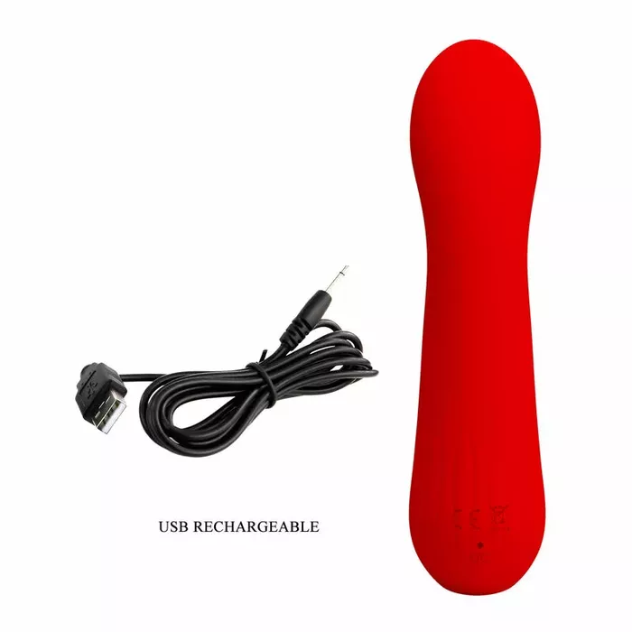 Vibrators pretty love Faun — uzlādējams silikona Photo 8