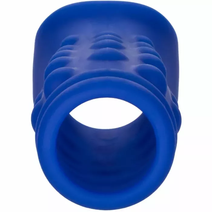 Penis cover ADMIRAL Admiral Beaded Liquid Silicone Blue Photo 3