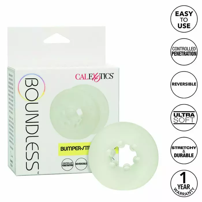 Penisa stroker gredzens CalExotics Boundless Bumper-Stroker Photo 2