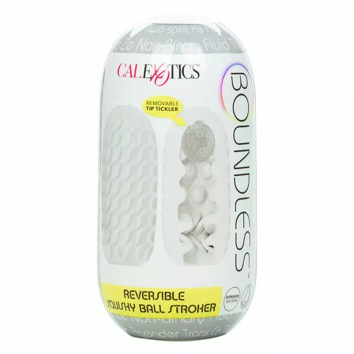 Masturbators CalExotics Boundless Reversible Squishy Ball Stroke Photo 2