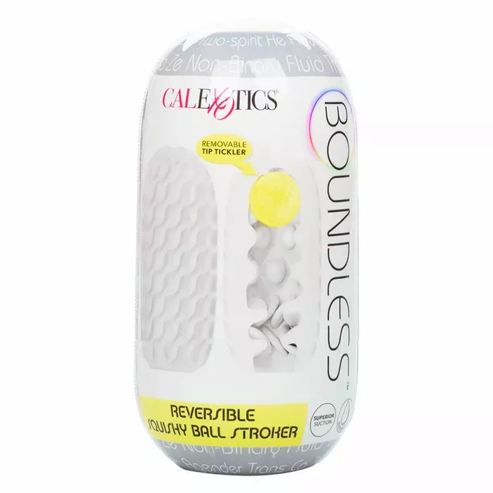 Masturbators CalExotics Boundless Reversible Squishy Ball Stroke Photo 2