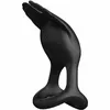 Penis ring pretty love Silas — black silicone, 7 modes Photo 2