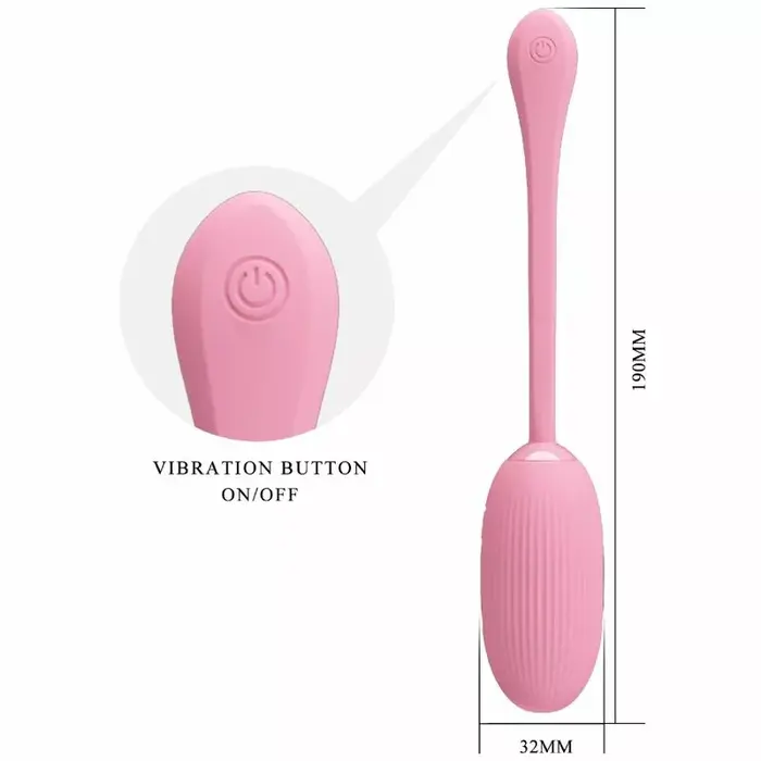 Pretty Love Doreen Pink — Rechargeable Vibrating Egg Photo 4