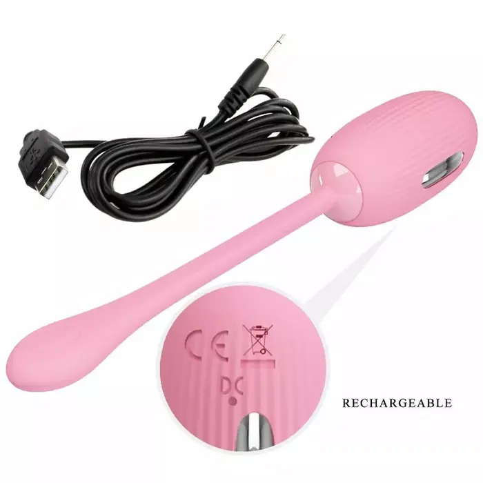 Pretty Love Doreen Pink — Rechargeable Vibrating Egg Photo 5