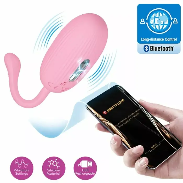 Pretty Love Doreen Pink — Rechargeable Vibrating Egg Photo 6